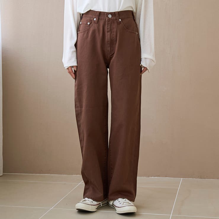 【スプリングカラー】ストレートカラーデニムパンツ | coen【women】 | 詳細画像22 