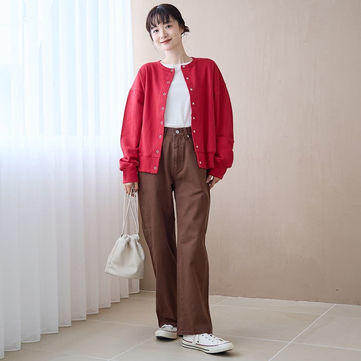 【スプリングカラー】ストレートカラーデニムパンツ | coen【women】 | 詳細画像7 