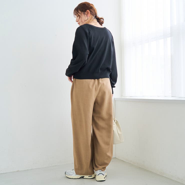 リネンタッチイージーカーブパンツ | coen【women】 | 詳細画像21 
