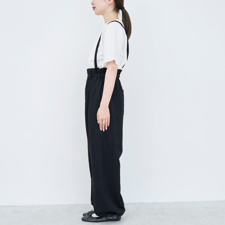 サスペンダー付き フリルワークパンツ | coen【women】 | 詳細画像21 