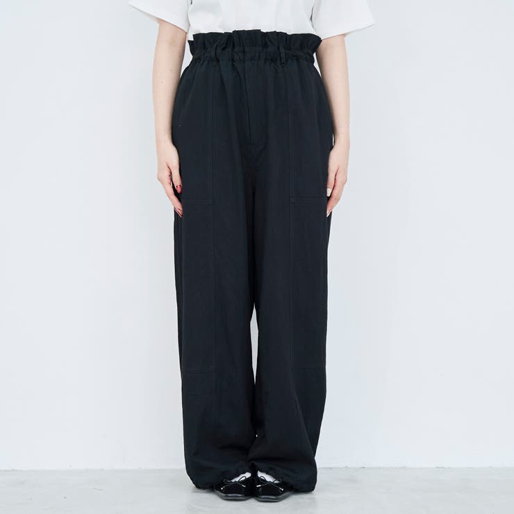 サスペンダー付き フリルワークパンツ | coen【women】 | 詳細画像30 