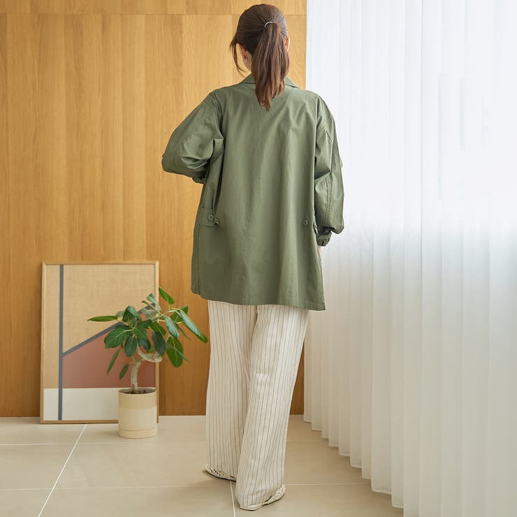 【接触冷感】リネンレーヨン ワイドストレートパンツ（WEB限定サイズあり） | coen【women】 | 詳細画像22 