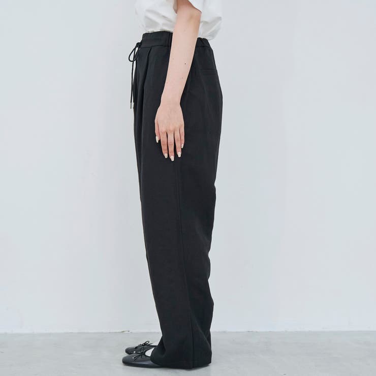 【接触冷感】リネンレーヨン ワイドストレートパンツ（WEB限定サイズあり） | coen【women】 | 詳細画像29 