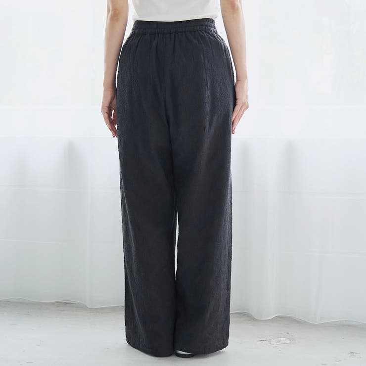 【Lipa（リパ）別注】総刺繍イージーワイドパンツ | coen【women】 | 詳細画像20 
