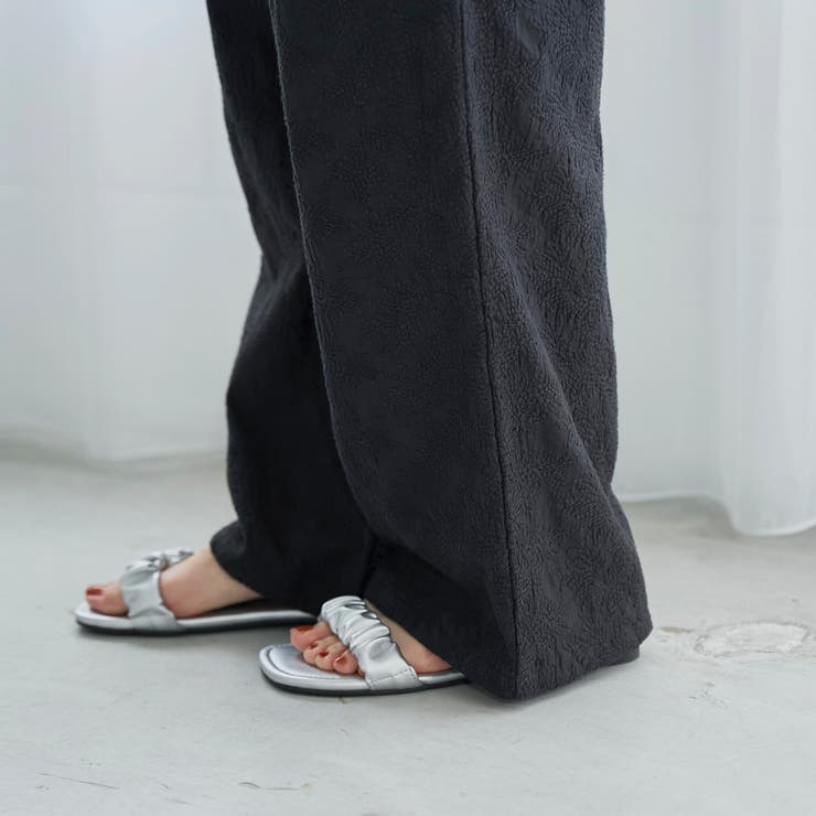 【Lipa（リパ）別注】総刺繍イージーワイドパンツ | coen【women】 | 詳細画像23 