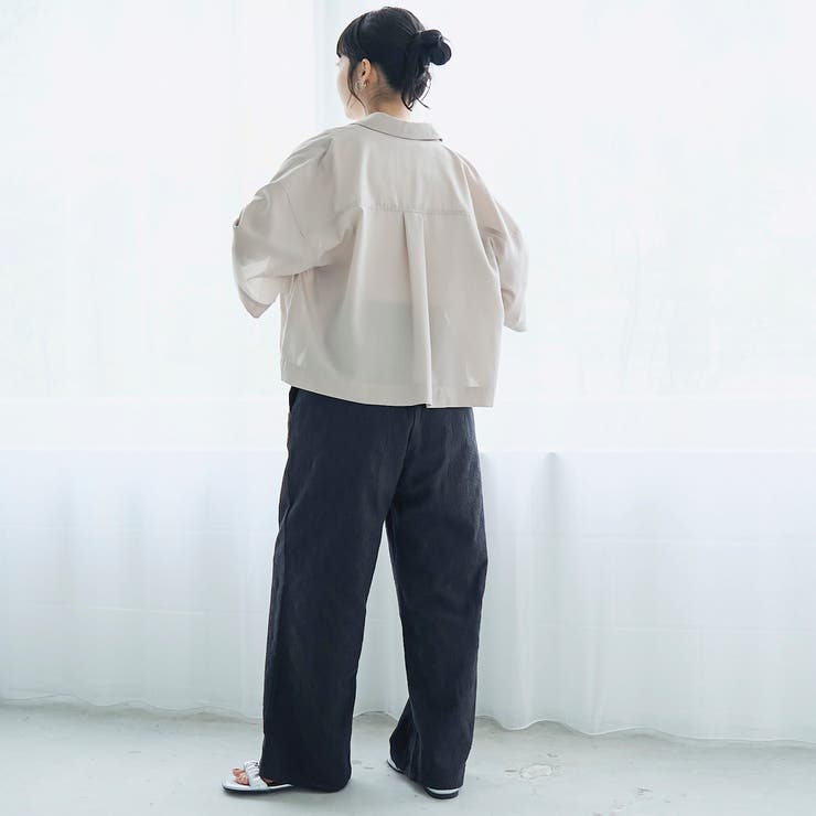 【Lipa（リパ）別注】総刺繍イージーワイドパンツ | coen【women】 | 詳細画像9 