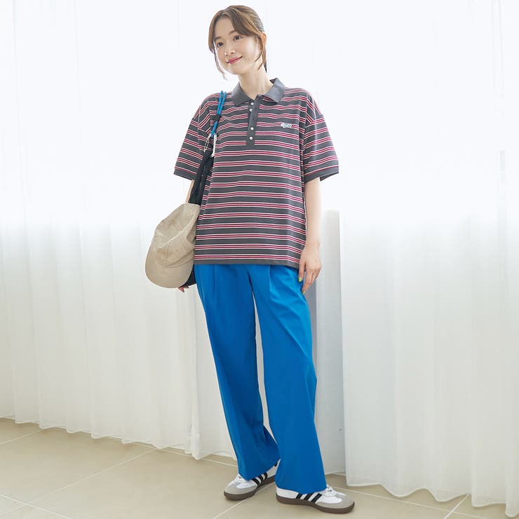 【定番 接触冷感 UVカット】イージービューティーワイドパンツ（WEB限定サイズ… | coen【women】 | 詳細画像19 