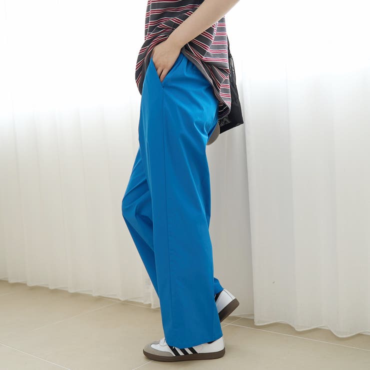 【定番 接触冷感 UVカット】イージービューティーワイドパンツ（WEB限定サイズ… | coen【women】 | 詳細画像22 
