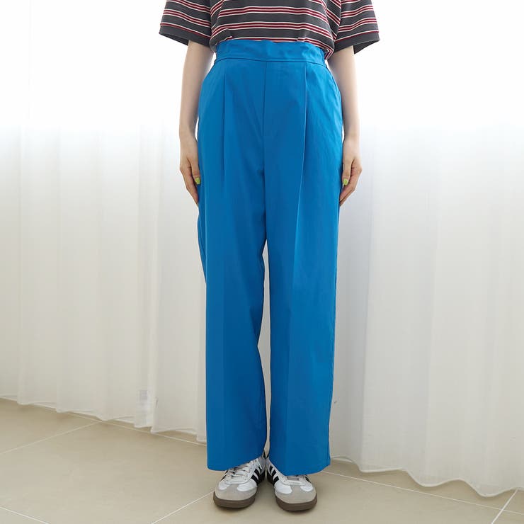 【定番 接触冷感 UVカット】イージービューティーワイドパンツ（WEB限定サイズ… | coen【women】 | 詳細画像25 