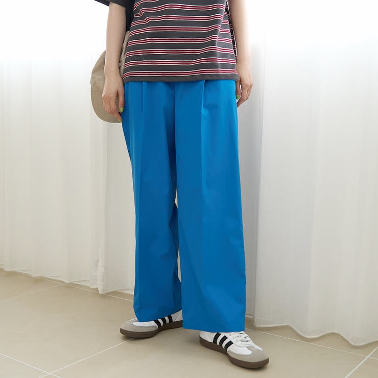 COBALT | 【定番 接触冷感 UVカット】イージービューティーワイドパンツ（WEB限定サイズ… | coen【women】