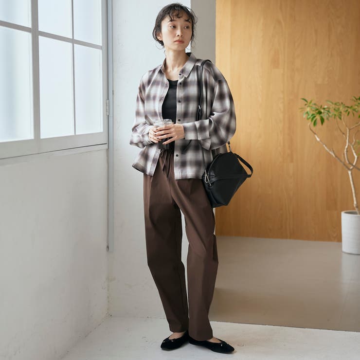 イージービューティーテーパードパンツ（WEB限定サイズ）【シリーズ累計販売数20… | coen【women】 | 詳細画像19 