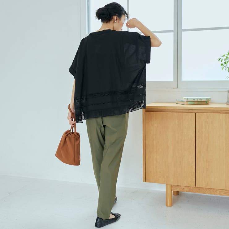 イージービューティーテーパードパンツ（WEB限定サイズ）【シリーズ累計販売数20… | coen【women】 | 詳細画像25 