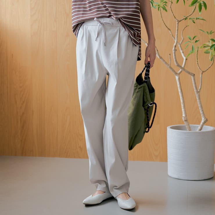 BEIGE | イージービューティーテーパードパンツ（WEB限定サイズ）【シリーズ累計販売数20… | coen【women】