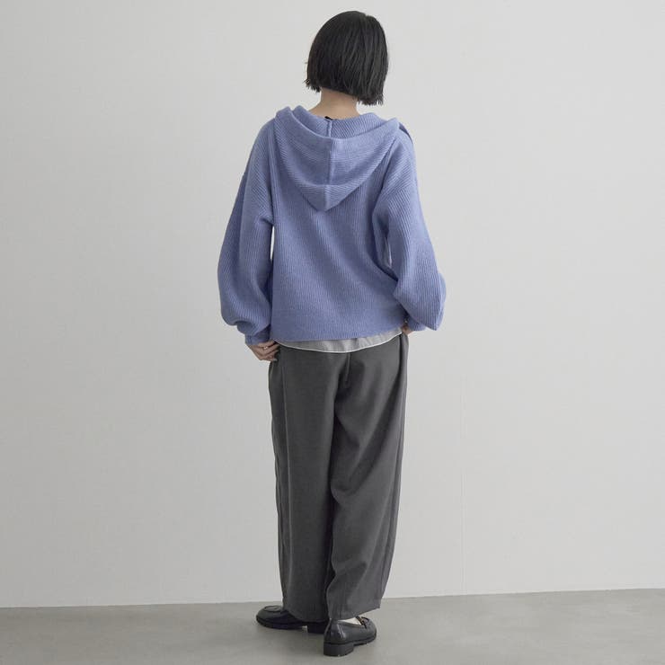 ウールライクイージーカーブパンツ | coen【women】 | 詳細画像10 