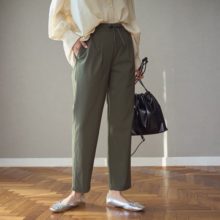 OLIVE | マルチファンクションやみつきストレッチパンツ（WEB限定サイズ） | coen【women】