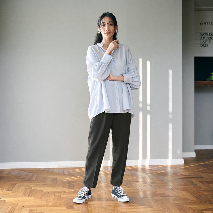 イージービューティーテーパードパンツ（WEB限定サイズ） | coen【women】 | 詳細画像5 