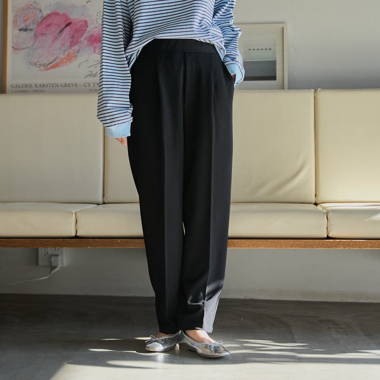 イージービューティーテーパードパンツ（WEB限定サイズ） | coen【women】 | 詳細画像6 