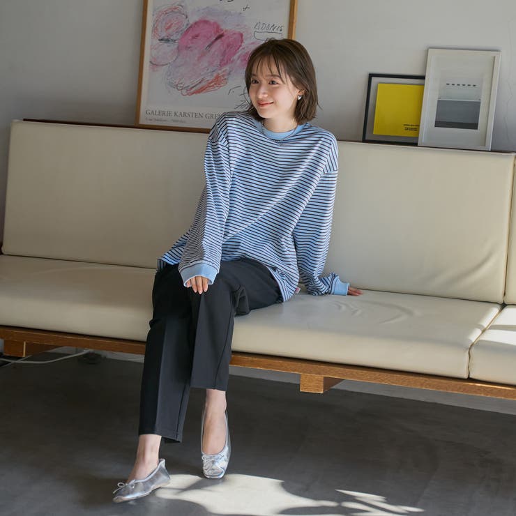 イージービューティーテーパードパンツ（WEB限定サイズ） | coen【women】 | 詳細画像9 