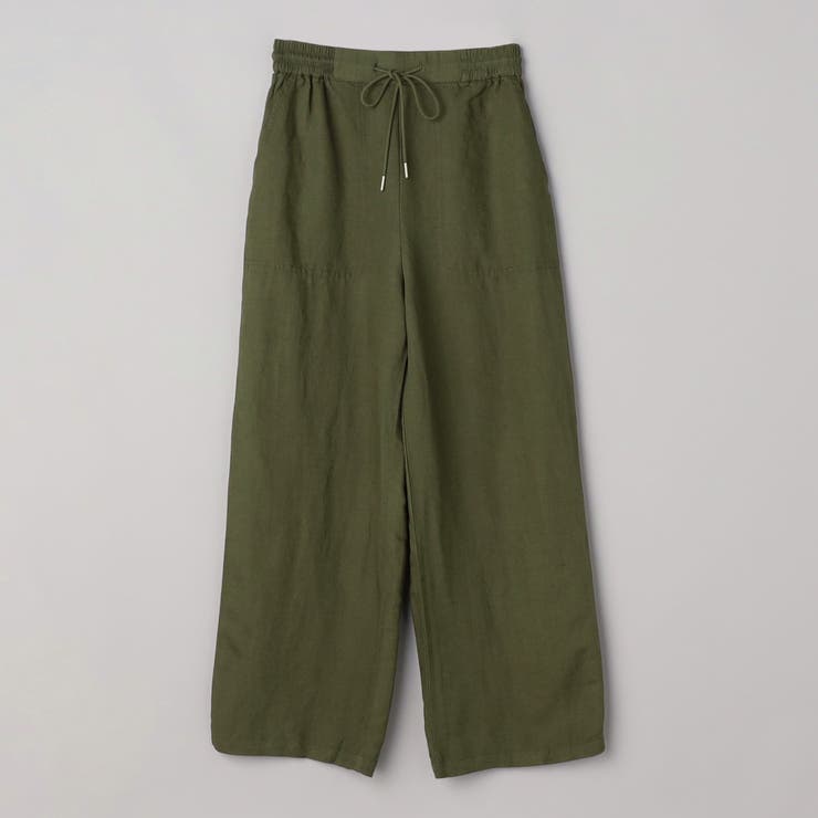 接触冷感リネンレーヨンワイドパンツ（WEB限定サイズ） | coen【women】 | 詳細画像34 