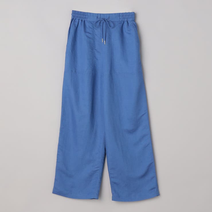 接触冷感リネンレーヨンワイドパンツ（WEB限定サイズ） | coen【women】 | 詳細画像36 