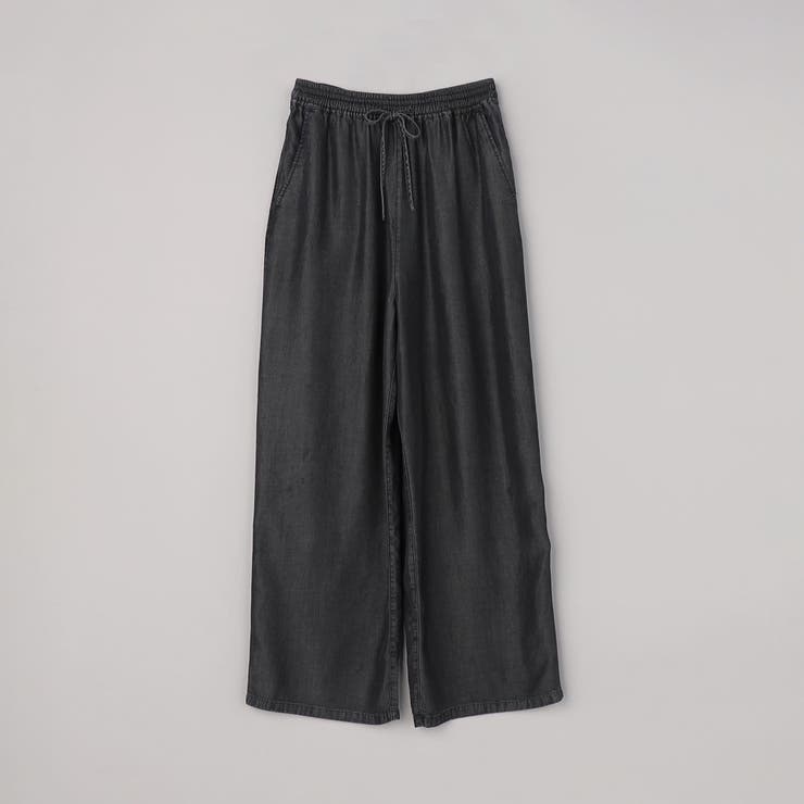 ライトデニムイージーワイドパンツ | coen【women】 | 詳細画像13 