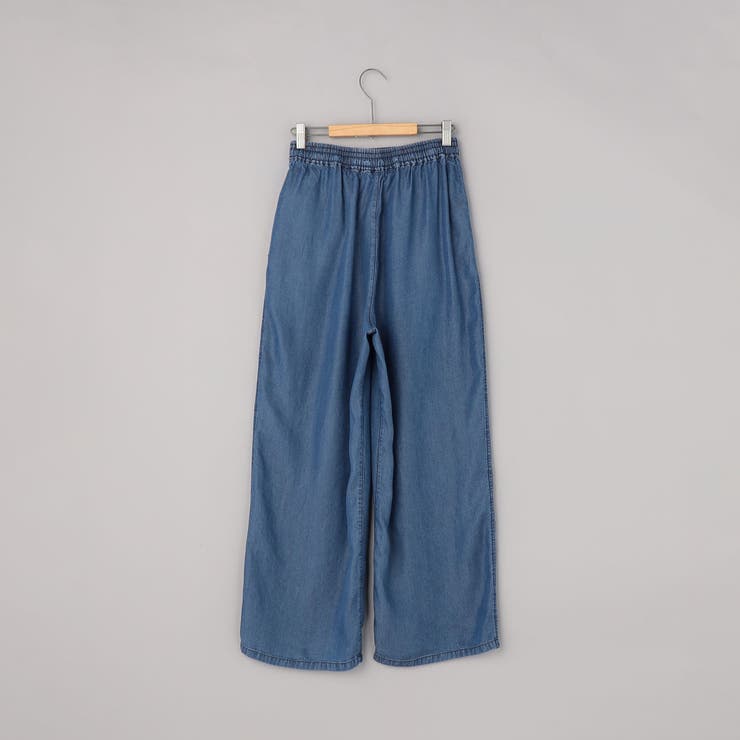 ライトデニムイージーワイドパンツ | coen【women】 | 詳細画像16 