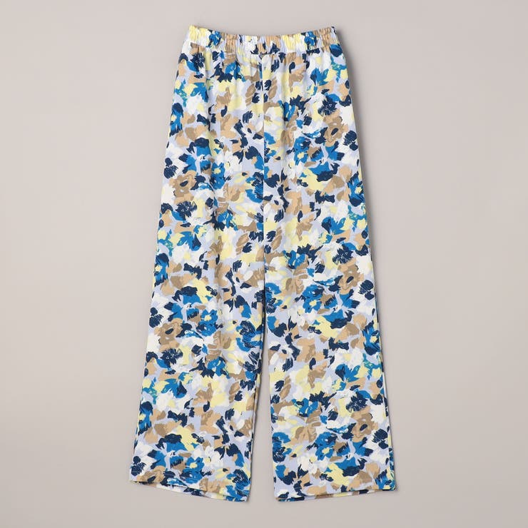 フラワープリント イージーワイドパンツ | coen【women】 | 詳細画像28 