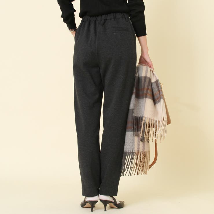 ウールライクジャージパンツダークグレー テーパードパンツ ジャージ素材 品番 Coew Coen Outlet コーエンアウトレット のレディースファッション通販 Shoplist ショップリスト