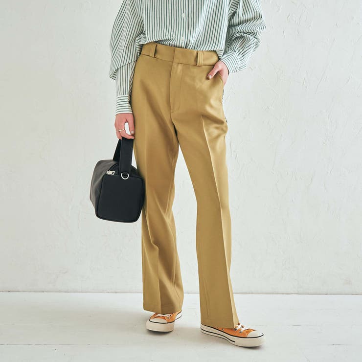 クリースプレスドセミフレアパンツ 品番 Coew Coen Women コーエン のレディースファッション通販 Shoplist ショップリスト
