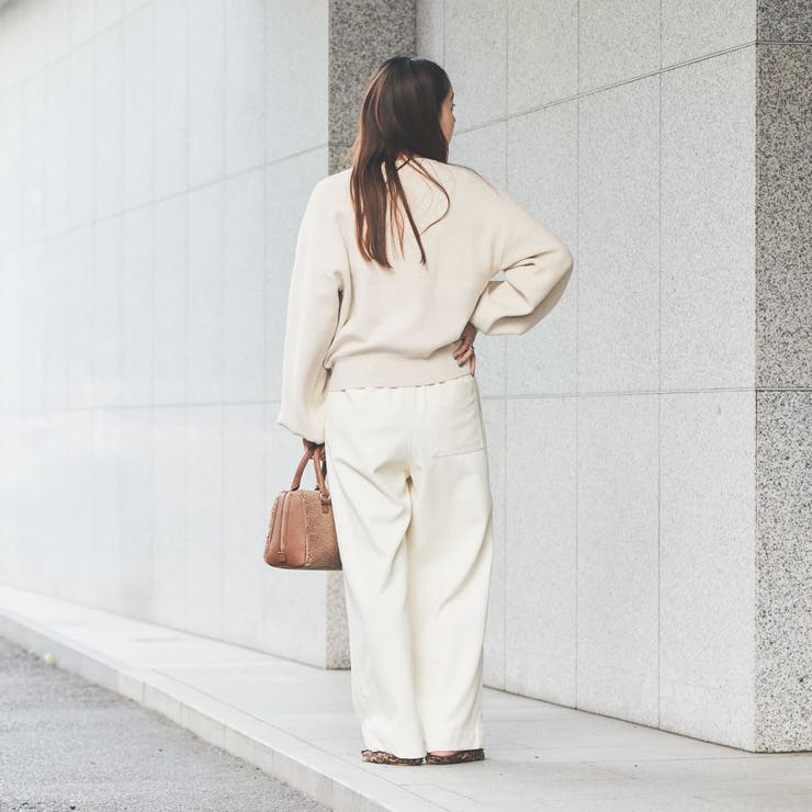 デイリーイージーセミワイド裏起毛パンツ[品番：COEW0003893]｜coen