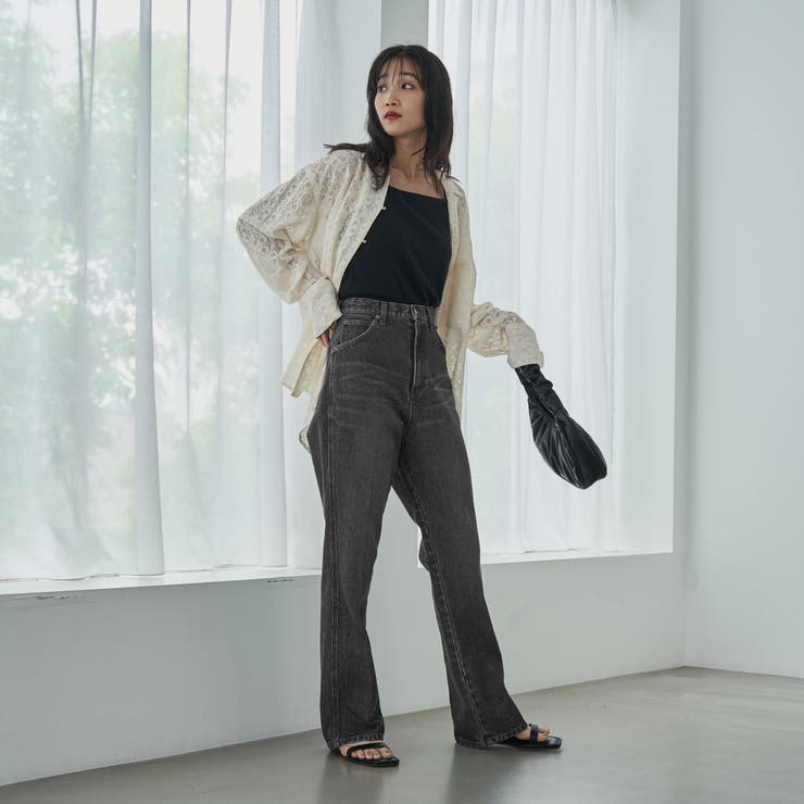 フレアデニムパンツ[品番：COEW0004576]｜coen【women】（コーエン）の