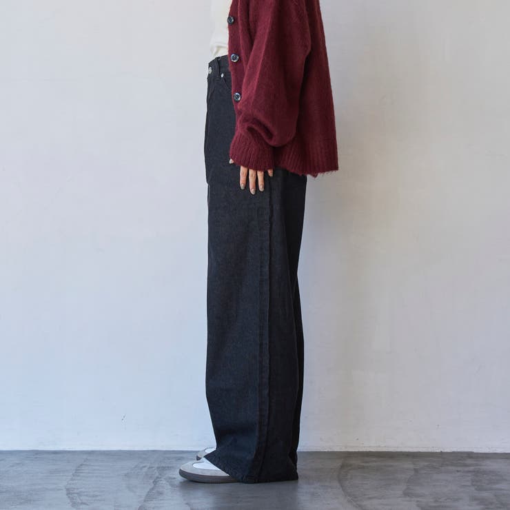 タックワイドデニムパンツ | coen【women】 | 詳細画像40 