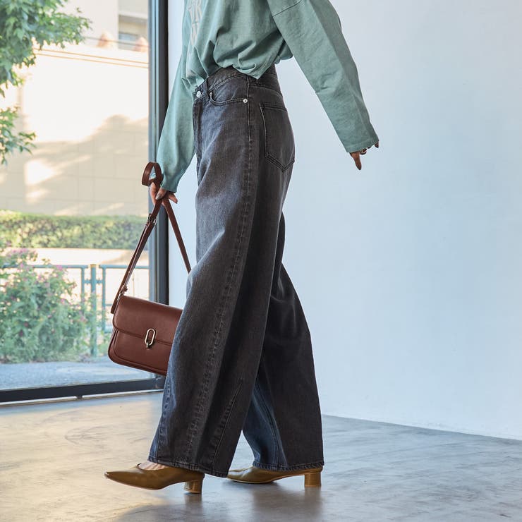 カーブデニムパンツ[品番：COEW0004870]｜coen【women