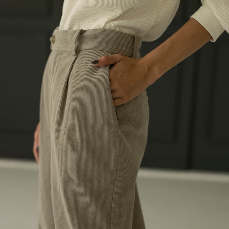 コーデュロイタックパンツ | coen【women】 | 詳細画像14 