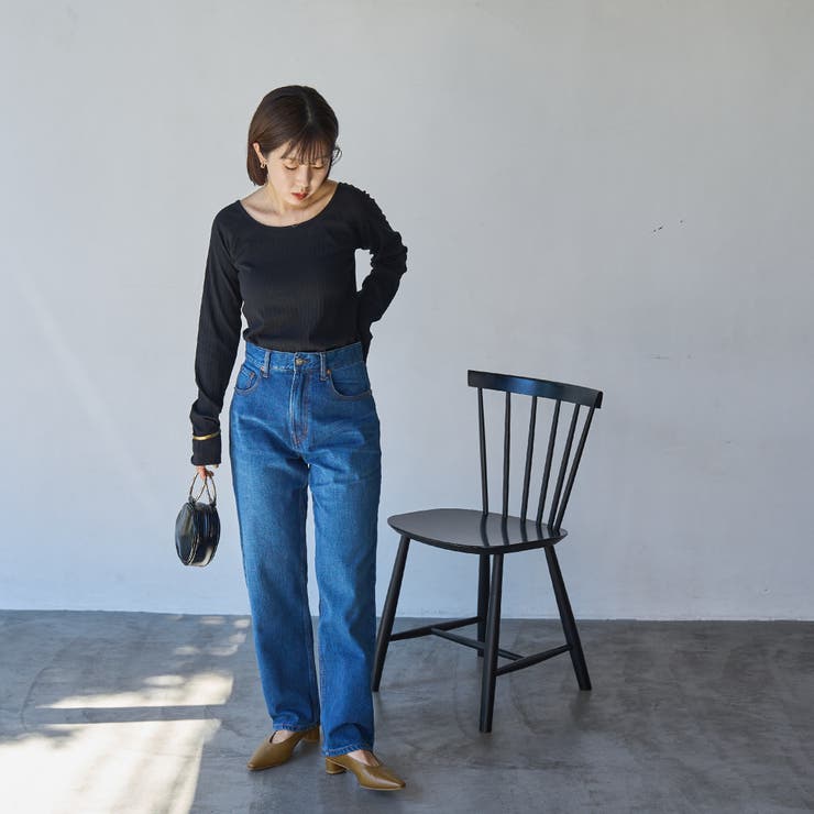 ストレートデニムパンツ[品番：COEW0004575]｜coen【women】（コーエン）のレディースファッション通販｜SHOPLIST（ショップリスト）