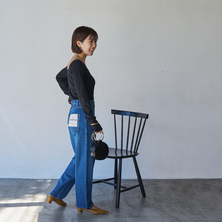 ストレートデニムパンツ[品番：COEW0004575]｜coen【women】（コーエン）のレディース ファッション通販｜SHOPLIST（ショップリスト）