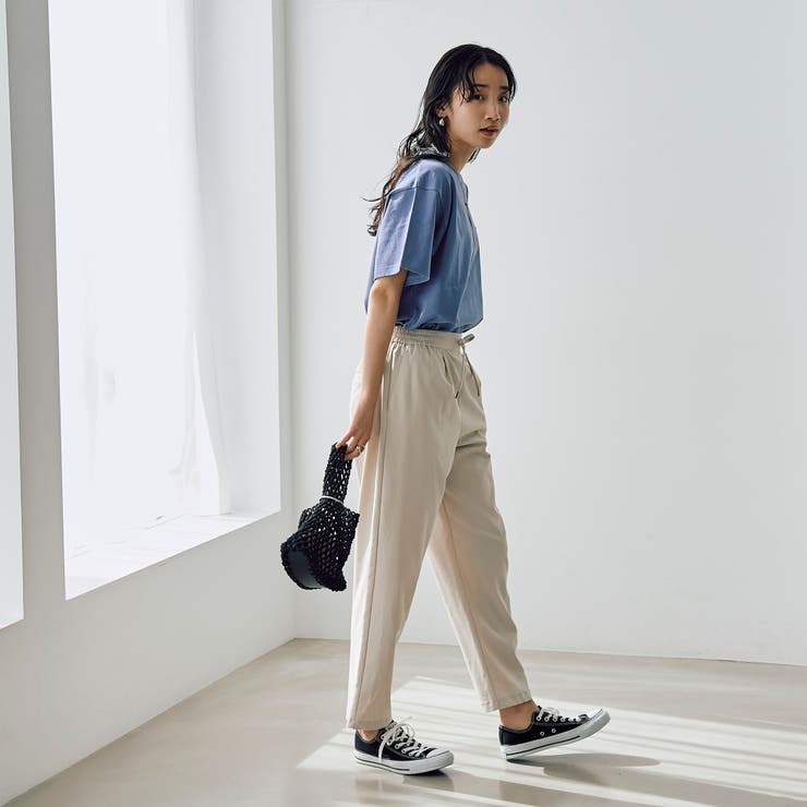 接触冷感やみつきCOOLストレッチパンツ（WEB限定サイズ）[品番