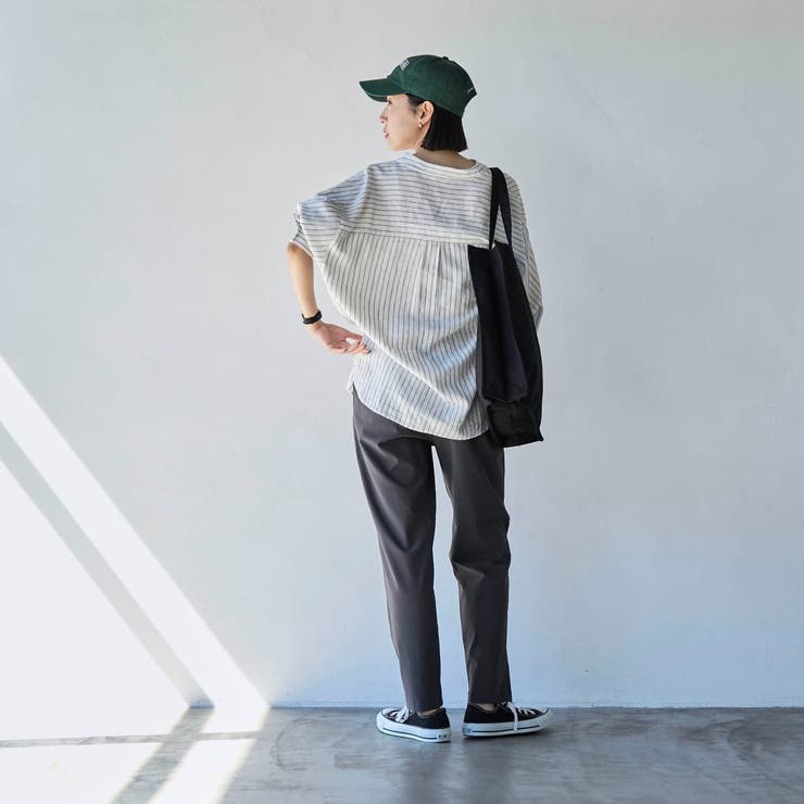 接触冷感やみつきCOOLストレッチパンツ（WEB限定サイズ）[品番