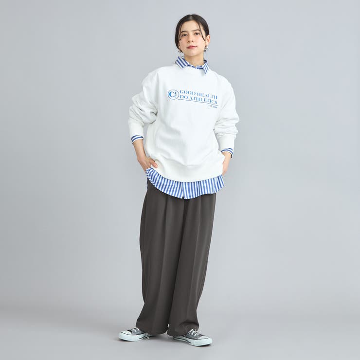 イージービューティーワイドパンツ（WEB限定サイズ） | coen【women】 | 詳細画像18 