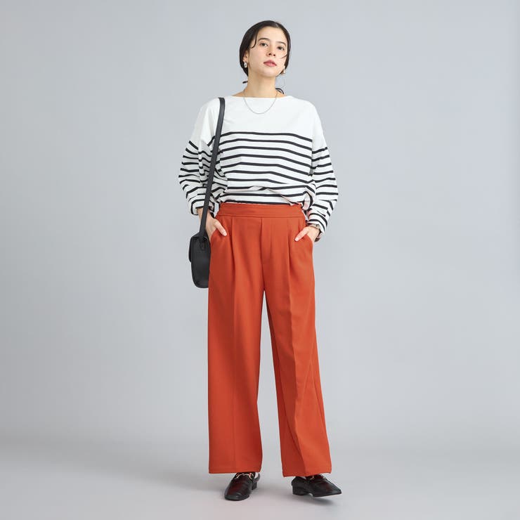 イージービューティーワイドパンツ（WEB限定サイズ） | coen【women】 | 詳細画像27 