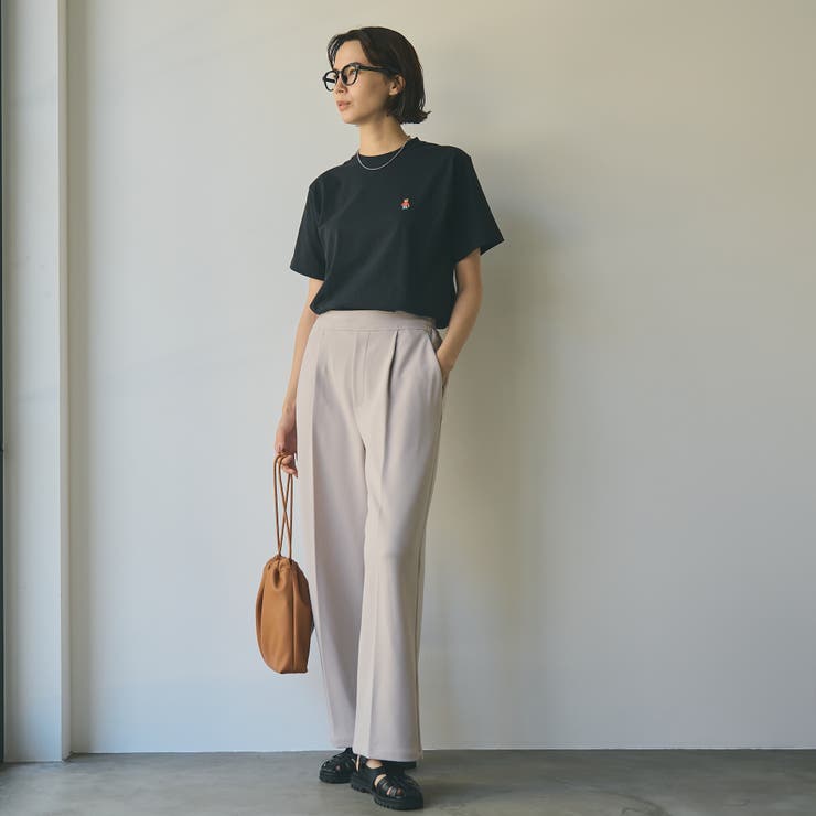 イージービューティーワイドパンツ（WEB限定サイズ） | coen【women】 | 詳細画像15 