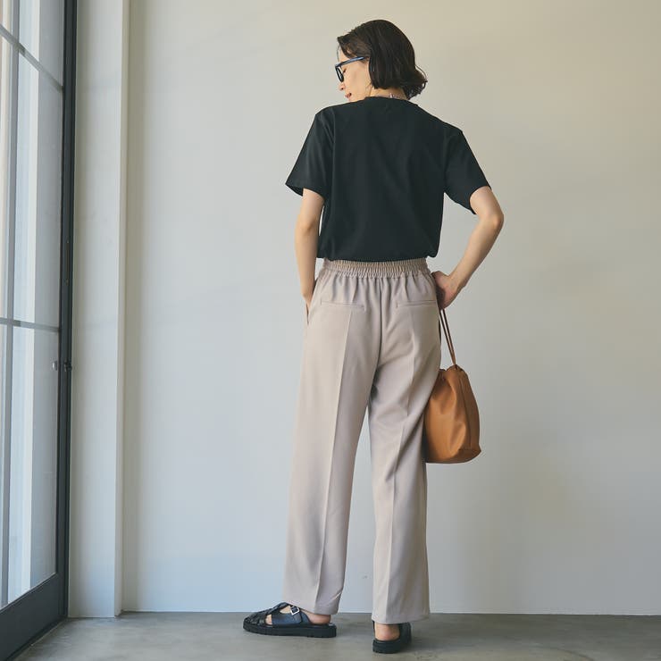 イージービューティーワイドパンツ（WEB限定サイズ） | coen【women】 | 詳細画像18 