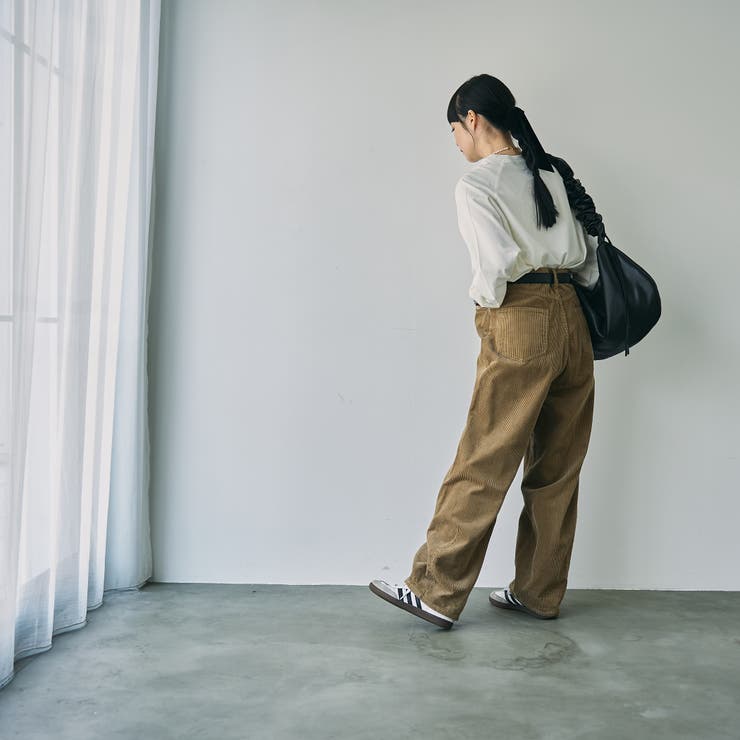 コーデュロイカーブパンツ | coen【women】 | 詳細画像30 