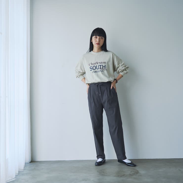 マルチファンクションやみつきテーパードパンツ（WEB限定サイズ） | coen【women】 | 詳細画像9 
