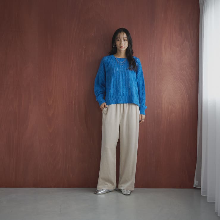 フェレットライクベロアイージーワイドパンツ | coen【women】 | 詳細画像12 