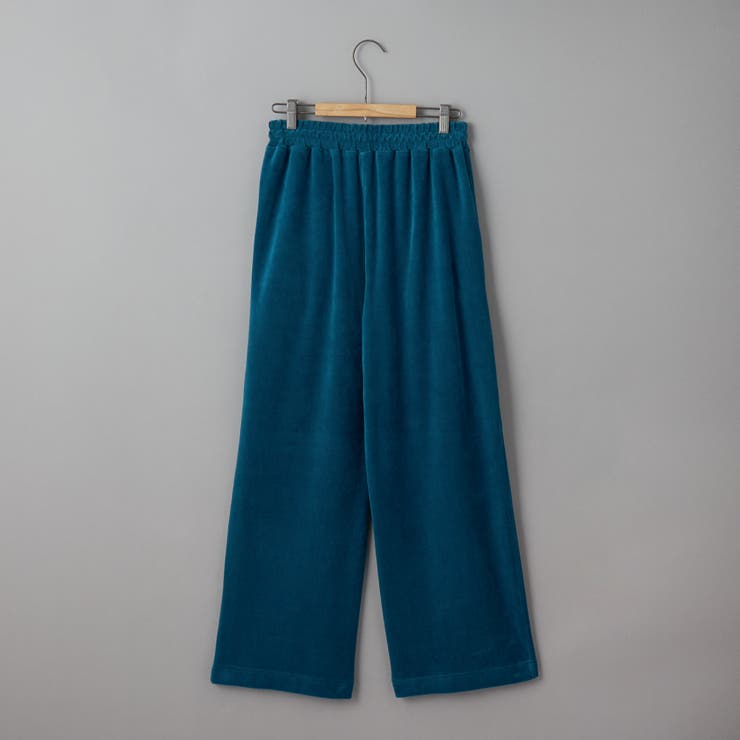 フェレットライクベロアイージーワイドパンツ | coen【women】 | 詳細画像16 