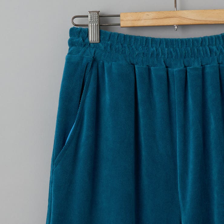 フェレットライクベロアイージーワイドパンツ | coen【women】 | 詳細画像18 