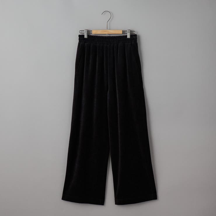 フェレットライクベロアイージーワイドパンツ | coen【women】 | 詳細画像24 