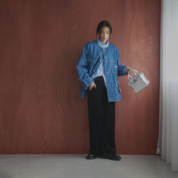 フェレットライクベロアイージーワイドパンツ | coen【women】 | 詳細画像5 