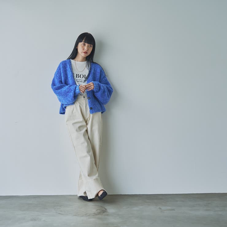 ロールアップワイドデニムパンツ | coen【women】 | 詳細画像18 